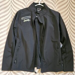 Jeep Unisex Weathweproof Black Performance Jacket